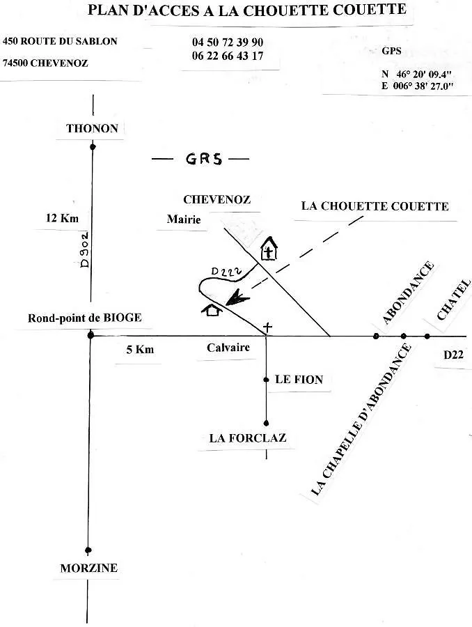 La Chouette Couette Bed & Breakfast Chevenoz